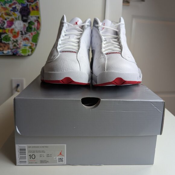 Air Jordan 13 Retro "Wolf Grey" Size US Men's 10 - Picture 8 of 10